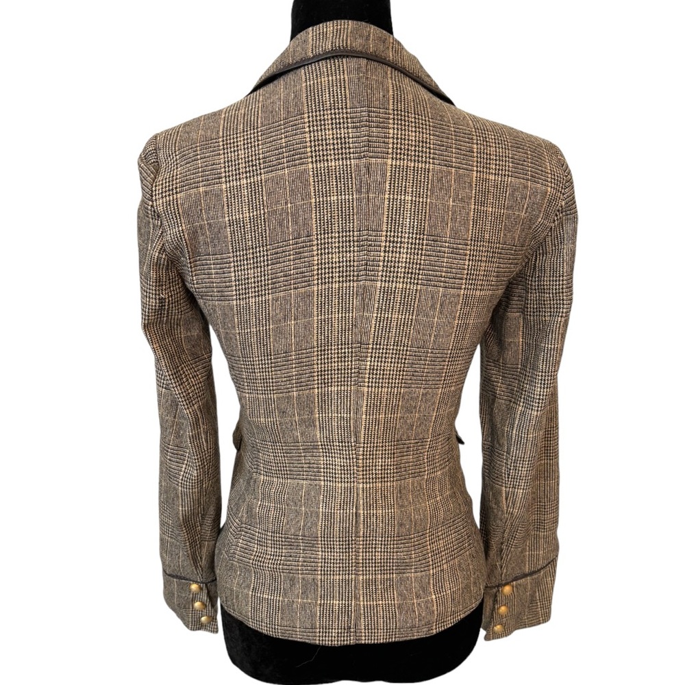 Dismero Metallic Plaid Jacket - Picture 4 of 10